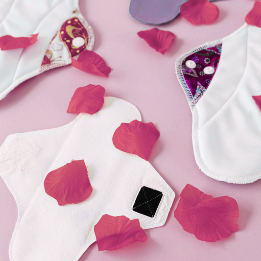 عبوة فوط صحية عضوية عالية الامتصاص بدون بلاستيك مع حماية تدوم 12 ساعة، مناسبة للنساء الباحثات عن الراحة والكرامة.