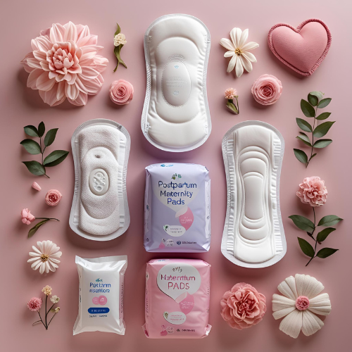 مجموعة العناية بالأم بعد الولادة – منتجات نظافة ما بعد الولادة